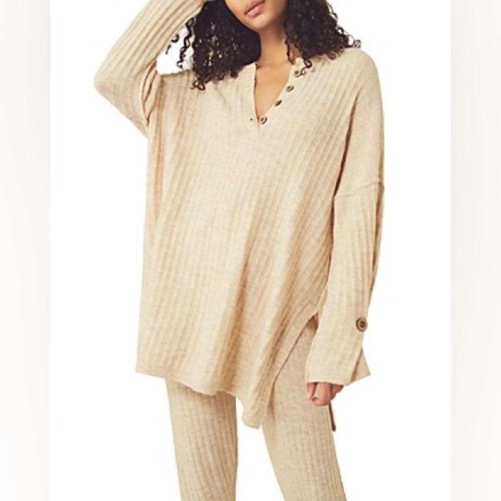 Free People Around The Clock Pullover Sweater